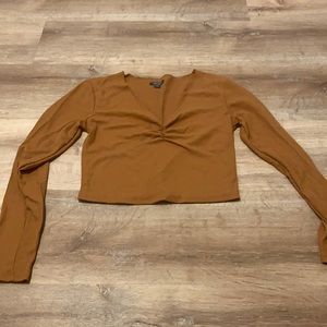 burnt orange long sleeve